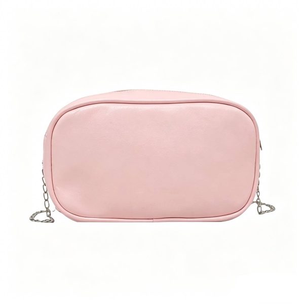 pink_1776663734460.jpeg PU Minimalist Chain Crossbody Bag for Women
