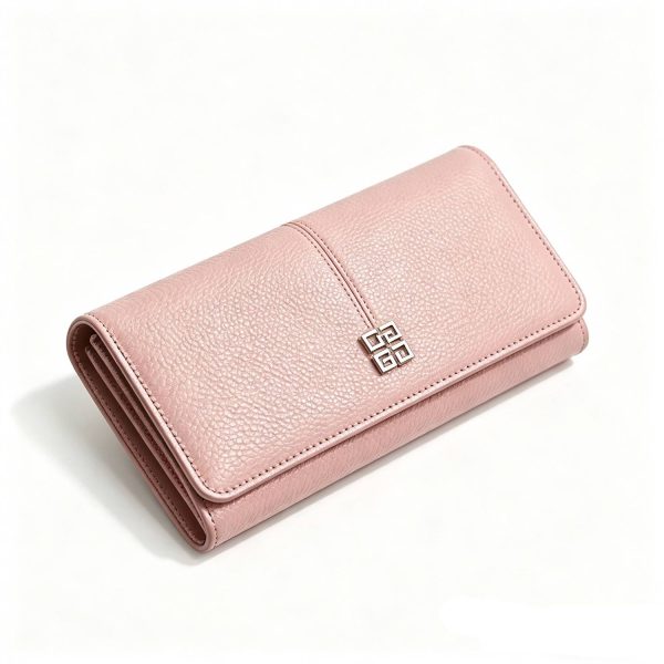 PU Leather Simple Large-Capacity Clutch Wallet