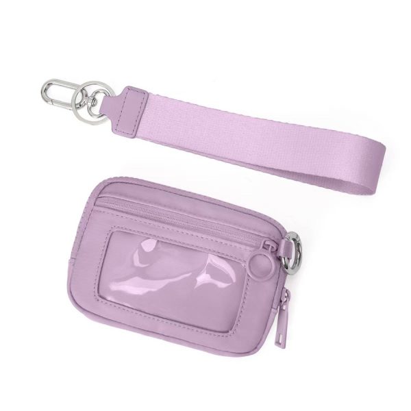 Mini Wristlet Keychain Wallet