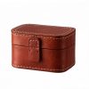 Vintage PU Leather Mini Jewelry Box