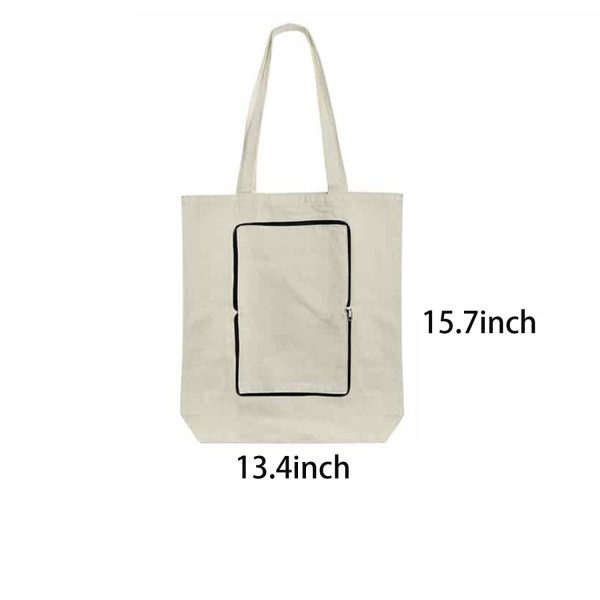 size_1775995243791.jpg Custom Eco Friendly Foldable Canvas Grocery Tote Bag