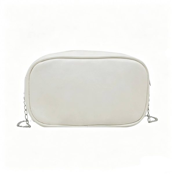 white_1776663720326.jpeg PU Minimalist Chain Crossbody Bag for Women