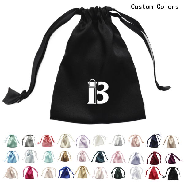 Smooth Polyester Drawstring Bag