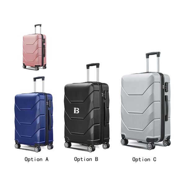ABS Aluminum Handle Spinner Suitcase
