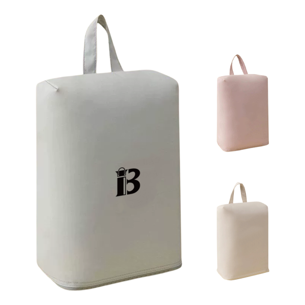 Bottom Zipper Opening Shoes Storage Bag W/ Handle