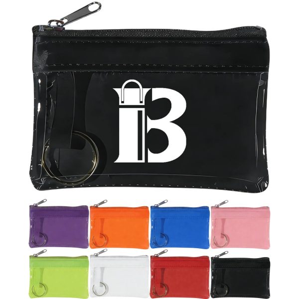 Custom PVC Coin Pouch w/ Keychain