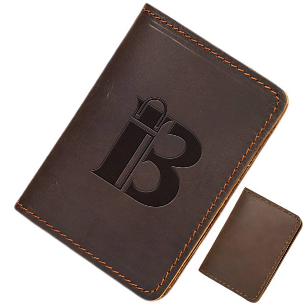 Genuine Leather Vintage Card Holder Wallet