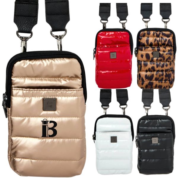Portable Waterproof Puffer Crossbody Bag