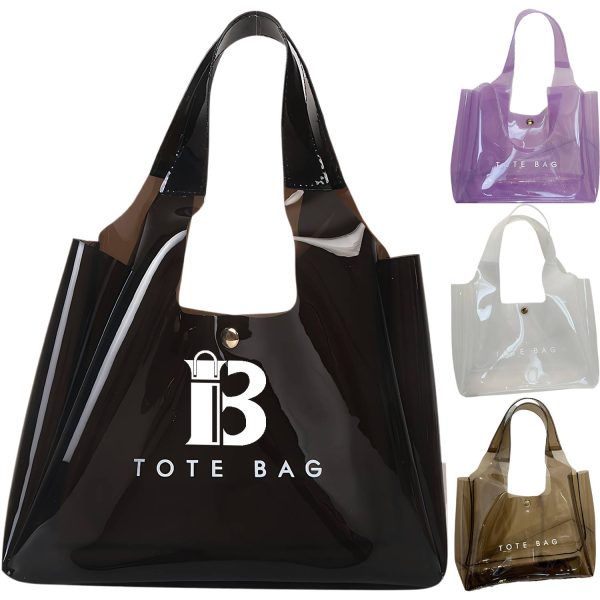 PVC Clear Jelly Tote Bag