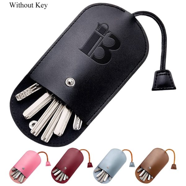 PU Leather Pull-Out Key Holder Case