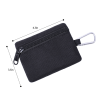 吊环小小包尺寸_1775552507687.png Outdoor Nylon Mini Wallet with Carabiner