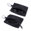 吊环小小包细节_1775552495668.png Outdoor Nylon Mini Wallet with Carabiner