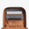 Vintage PU Leather Laptop Backpack
