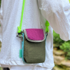 Nylon Phone Sling Bag W/ Rope Strap