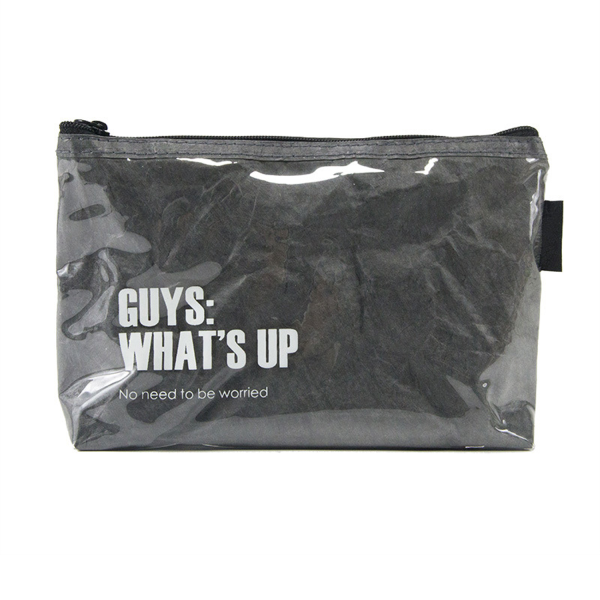 Waterproof Zipper Tyvek PVC Pouch