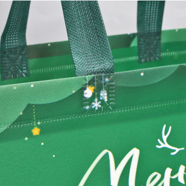 Christmas Non Woven Tote Gift Bag
