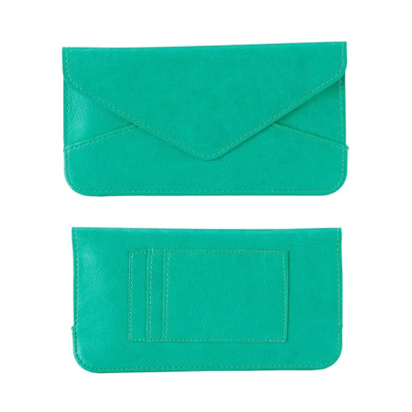 PU Leather ID Card Holder Envelope Wallet