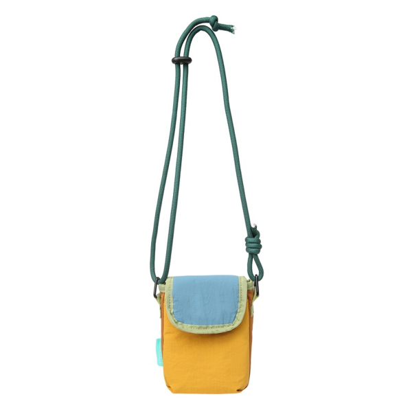Nylon Phone Sling Bag W/ Rope Strap