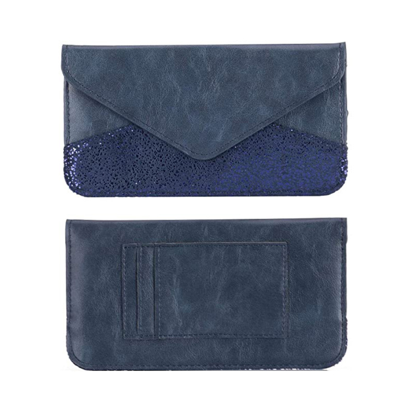 PU Leather ID Card Holder Envelope Wallet