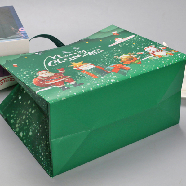 Christmas Non Woven Tote Gift Bag