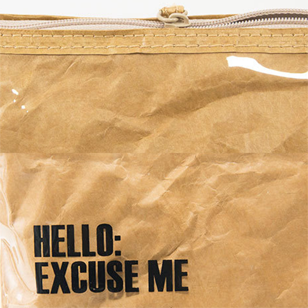 Waterproof Zipper Tyvek PVC Pouch