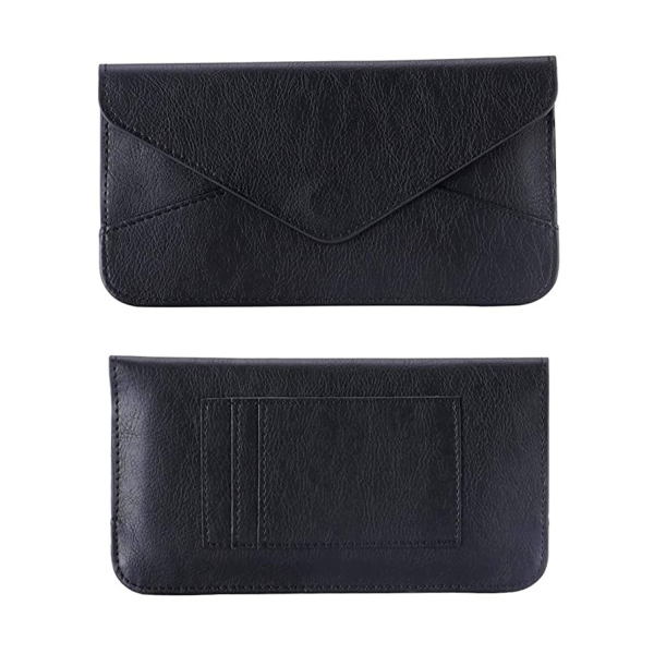 PU Leather ID Card Holder Envelope Wallet