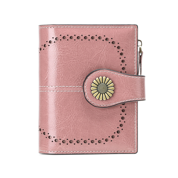 PU Leather Tri Fold Wallet