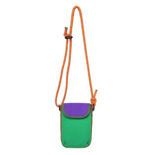 Nylon Phone Sling Bag W/ Rope Strap