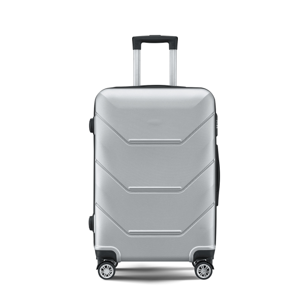 ABS Aluminum Handle Spinner Suitcase