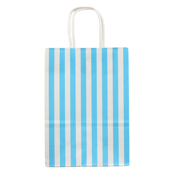 Vertical Stripe Paper Gift Candy Bag