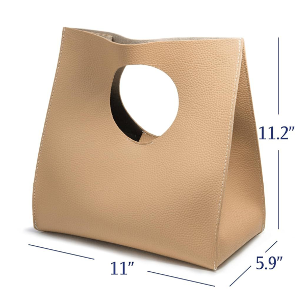 PU Leather Tote Bag