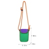 Nylon Phone Sling Bag W/ Rope Strap
