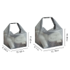 EVA Waterproof Hand Carry Toiletry Storage Pouch