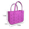 EVA Beach Hole Tote Bag