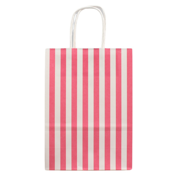 Vertical Stripe Paper Gift Candy Bag