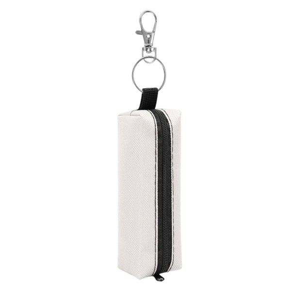 Lipstick Storage Zippered Pouch with Hook