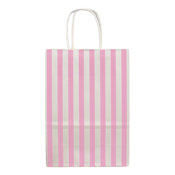 Vertical Stripe Paper Gift Candy Bag