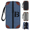 Portable Canvas Wine Travel Bag