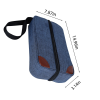 Portable Canvas Wine Travel Bag