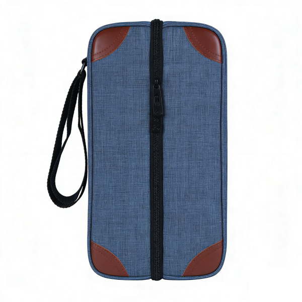 Portable Canvas Wine Travel Bag