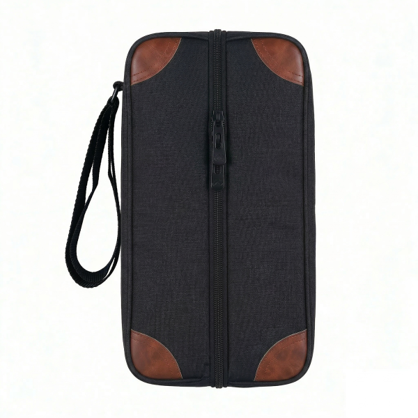 Portable Canvas Wine Travel Bag