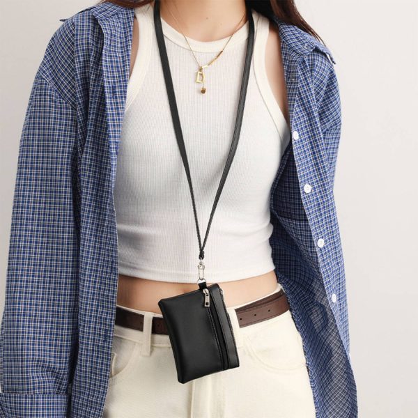 细节图1_1777543211014.jpg Women's PU Coin Purse Wallet with Detachable Lanyard Strap