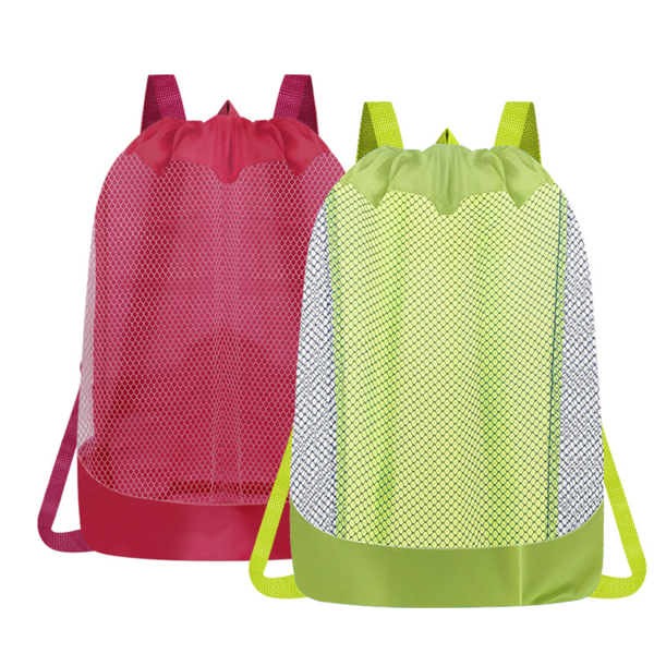 Kids' Polyester Mesh Beach Backpack
