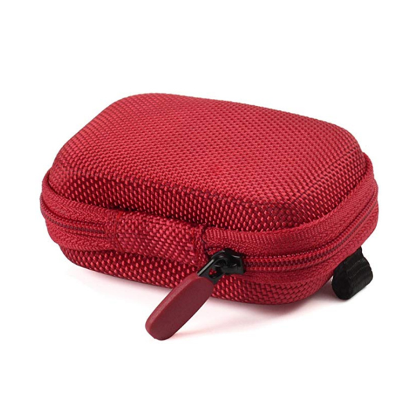 耳蜗收纳红_1776419516899.png Portable Oxford Hearing Aid Storage Case