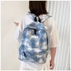 Large Capacity Nylon Tie Dye Backpack