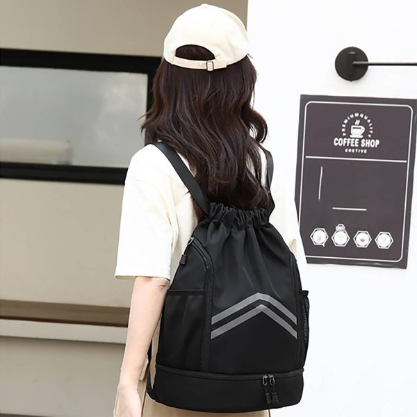 Nylon Waterproof Drawstring Backpack