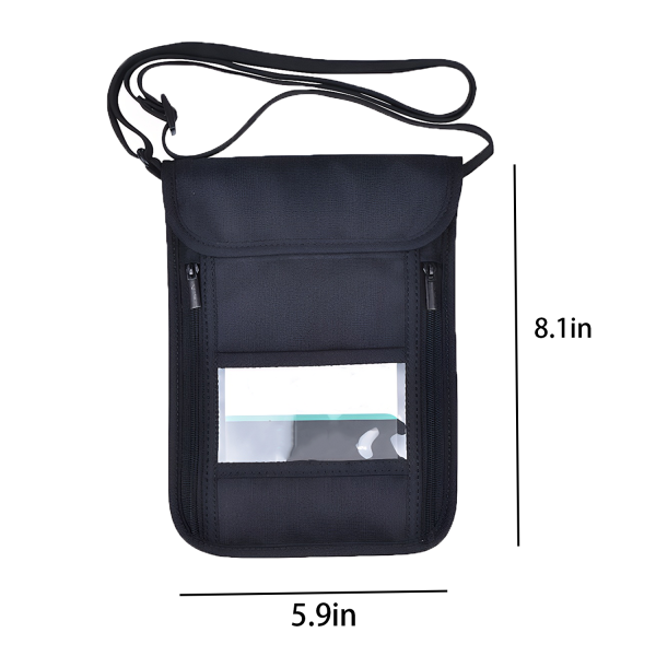 RFID Blocking Travel Neck Pouch