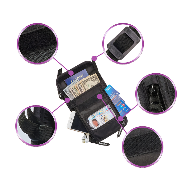 RFID Blocking Travel Neck Pouch