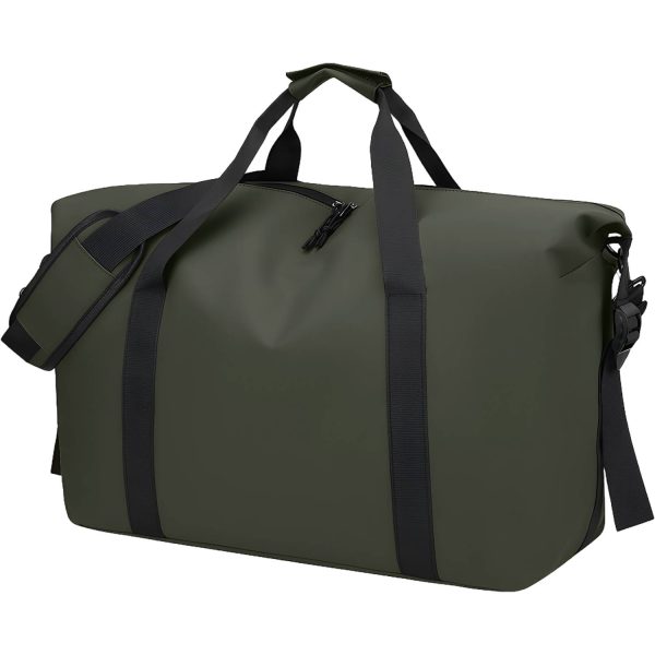 Polyester Waterproof Travel Duffle Bag w/ Trolley Sleeve