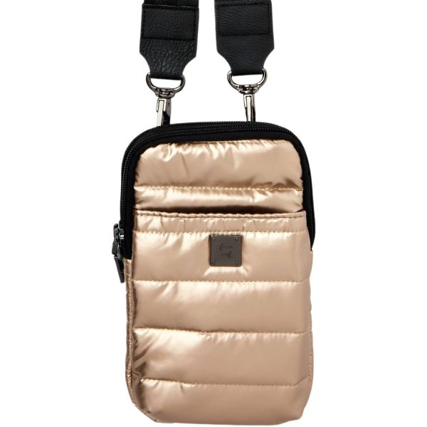 附图1_1774848531730.jpg Portable Waterproof Puffer Crossbody Bag
